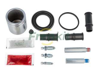 FRENKIT Reparatursatz. Bremssattel 11297542 Einbauposition: Vorderachse, Durchmesser [mm]: 48, Bremssystem: ATE (Teves), Version: Kit+Piston+GuidePins, Vollsatz: