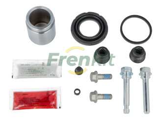 FRENKIT Reparatursatz. Bremssattel 11297369 Einbauposition: Hinterachse, Durchmesser [mm]: 40, Bremssystem: Advics, Version: Kit+Piston+GuidePins, Vollsatz: