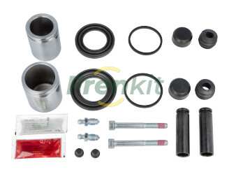 FRENKIT Reparatursatz. Bremssattel 11297447 Einbauposition: Vorderachse, Durchmesser [mm]: 44, Bremssystem: Brembo, Version: Kit+Piston+GuidePins, Vollsatz: