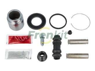 FRENKIT Reparatursatz. Bremssattel 11297410 Einbauposition: Hinterachse, Durchmesser [mm]: 43, Bremssystem: Akebono, Version: Kit+Piston+GuidePins, Vollsatz: