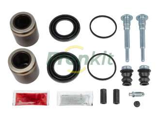 FRENKIT Reparatursatz. Bremssattel 11297606 Einbauposition: Vorderachse, Hinterachse, Durchmesser [mm]: 51, Bremssystem: Akebono, Version: Kit+Piston+GuidePins, Vollsatz: