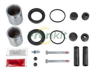FRENKIT Reparatursatz. Bremssattel 11297495 Einbauposition: Vorderachse, Durchmesser [mm]: 46, Bremssystem: Brembo, Version: Kit+Piston+GuidePins, Vollsatz:
