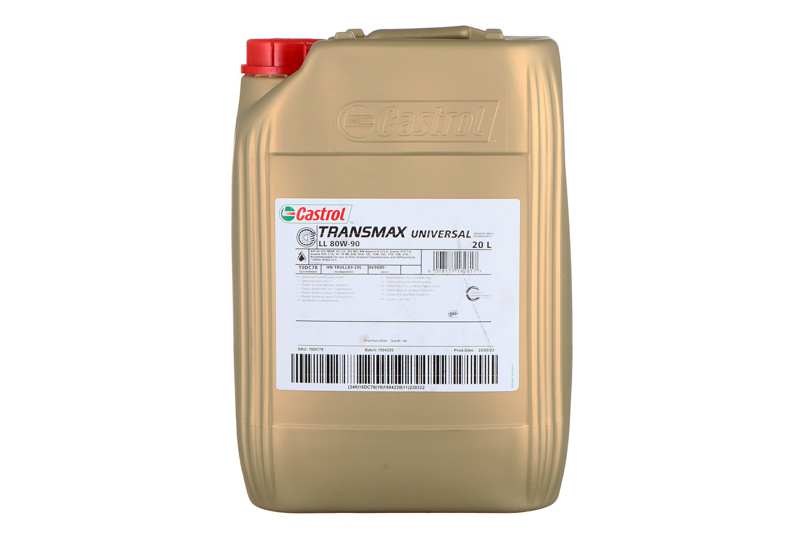 CASTROL Getriebeöl 741189 Transmax Universal LL 80W-90, 20L, API GL 4/5, MAN 341 Z2, MAN 342 M2, MB- 235.0, Scania Sto 1: 0, Zf TE-ML02B, 05a, 12L, 12m, 16C, 17H 19b, 21A
Kann aus Gründen der Qualitätssicherung nicht zurückgenommen werden! 1.