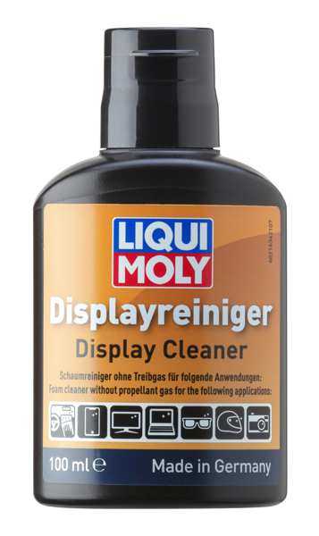 LIQUI-MOLY Display-Reiniger 11297945 Display -Reinigungsmittel, 100 ml, Hochleistungsreinigungsschaum mit innovativer Mikrofluid -Technologie für eine schnelle und sanfte Reinigung des Displays. Entfernt typische, verwendete geringfügige Verunreinigungen, sorgt für die freie Sauberkeit von Streifen und beseitigt effektiv Schmutz und Fingerabdrücke. Für Smartphones, Tablets, Touchscreens, Fernseh- und PC -Bildschirme sowie die meisten nichtabsorbierenden Oberflächen.
Gebindeart: Flasche, Inhalt [ml]: 100
Kann aus Gründen der Quali