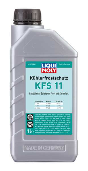 LIQUI-MOLY Frostschutzmittel 11297909 Frostschutzmittelkonzentrat G11, KFS11, 1L, Blau, Ethylenglykolbasis, Amin, Nitrit und phosphatfreies Produkt. Mit Wasser gemischt, ermöglicht es Ihnen, das ganze Jahr über sicher zu operieren. Mischraten auf dem technischen Datenblatt!
Inhalt [Liter]: 1, Gebindeart: Kanister, Ölherstellerempfehlung: Alfa Romeo 9.55523, Audi TL-774 C = G11, Behr, BMW GS 94000, Chrysler MS-7170, Cummins 85T8-2, Deutz DQC CA-14, Fiat 9.55523, IVECO 18-1830, JI Case JIC-501, VAZ 1.97.717-97, Lancia 9.55523, MAN 32