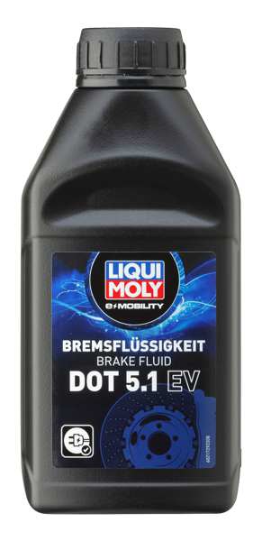 LIQUI-MOLY Bremsflüssigkeit 11297911 Bremsflüssigkeit Punkt 5.1 EV, 500 ml, synthetischer Bremsflüssigkeit auf Glykolater. Speziell für die hydraulischen Bremsen und Kupplungssysteme von Elektrofahrzeugen ausgelegt.
Gebindeart: Kanister, Inhalt [ml]: 500, Herstellerfreigabe: FMVSS 116 DOT 4 LV, FMVSS 116 DOT 4, FMVSS 116 DOT 5.1, FMVSS 116 DOT 3, FMVSS 116 DOT 5.1 LV, ISO 4925 Class 4, ISO 4925 Class 6, ISO 4925 Class 5.1, ISO 4925 Class 3, ISO 4925 Class 7, SAE J 1703/J 1704
Kann aus Gründen der Qualitätssicherung nicht zurückge