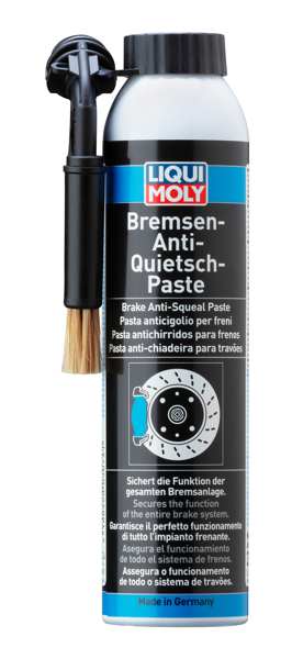 LIQUI-MOLY Bremsengeräuschdämpfer 11297914 Paste Paste (Pinselbox), 200 ml, synthetisches Spezialschmiermittel für das Bremssystem. Extrem aktives Klebstoff, Salz und Sprühen von Wasser. Verhindert und beseitigt die grunzenden Geräusche, die der Kolben des Bremssattels sind. Sie erscheinen zwischen den Scharnieren und dem Bremsbelag.
Gebindeart: Dose, Inhalt [ml]: 200
Kann aus Gründen der Qualitätssicherung nicht zurückgenommen werden!