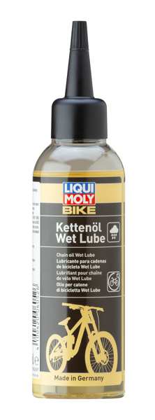 LIQUI-MOLY Schmieröl 11297940 Fahrradkettenöl für nasses Wetter, 100 ml, ausgezeichnet, langlebig Schmiermittel für die Fahrradkette. Für extrem nasse und verschmutzte Bedingungen.
Gebindeart: Flasche, Inhalt [ml]: 100
Kann aus Gründen der Qualitätssicherung nicht zurückgenommen werden!