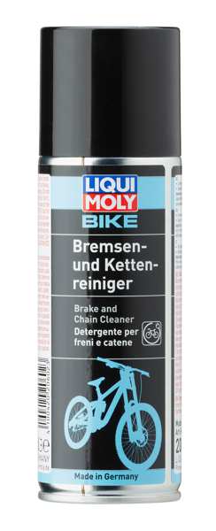 LIQUI-MOLY Kettenreinigungsspray 11297952 Fahrradbrems- und Kettenreinigungsspray, 200 ml, um Fahrradketten zu reinigen und zu entfassen und Bremsen zu zahlen. Es ist auch für E-Bike geeignet.
Gebindeart: Dose, Inhalt [ml]: 200
Kann aus Gründen der Qualitätssicherung nicht zurückgenommen werden!