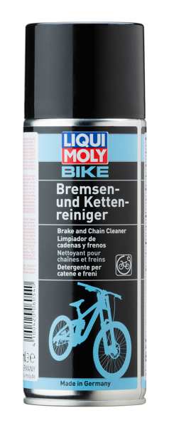 LIQUI-MOLY Kettenreinigungsspray 11297953 Fahrradbrems- und Kettenreinigungsspray, 400 ml, um Fahrradketten und Scheibenbremsen zu reinigen und abzubauen. Es ist auch für E-Bike geeignet.
Gebindeart: Dose, Inhalt [ml]: 400
Kann aus Gründen der Qualitätssicherung nicht zurückgenommen werden!