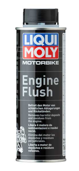 LIQUI-MOLY Engine cleaner 11297988 Motorbike motor rinse additive is enough for 250ml, 4.5 liters of oil filling, before oil replacement, added to the operating temperature engine oil.
Packing Type: Tin, Contents [ml]: 250
Cannot be taken back for quality assurance reasons!