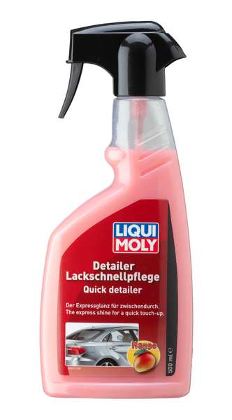 LIQUI-MOLY Polierer 11298008 Lack Fast Care, 500 ml, hocheffizienter Spray mit innovativer Schutzformel. Schnell, leicht zu leichten ohne Politiker zu sorgen. Entfernt kleinere Verunreinigungen wie Staub oder Wasserflecken und verleiht der Farbe einen glänzenden Glitzer.
Gebindeart: Pumpsprühflasche, Inhalt [ml]: 500
Kann aus Gründen der Qualitätssicherung nicht zurückgenommen werden!