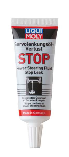 LIQUI-MOLY Engine Stop Leak 11298015 For anti -leak steering oil, 35ml, its additives optimally care for the steering gear rubber and plastic seals. It can avoid oil loss, stops the dripping steering gear oil and regenerates hardened seals. Suitable for steering works filled with ATF II, ATF III or central hydraulic oil. Mix the product into the steering tanker. 35 ml is sufficient for 1 liter of oil.
Packing Type: Tube, Contents [ml]: 35
Cannot be taken back for quality assurance reasons!