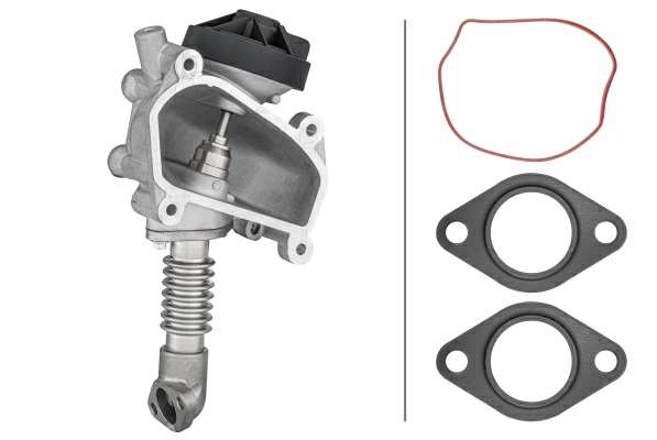 HELLA EGR valve 11299244 Supplementary Article/Supplementary Info: with gaskets/seals, Operating Mode: Pneumatic, Assy./disassy. by qualified personnel required!: