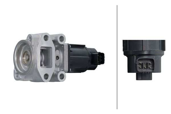 HELLA EGR valve 11299259 Voltage [V]: 12, Supplementary Article/Supplementary Info: without gasket/seal, Operating Mode: Electric, Number of pins: 5, Assy./disassy. by qualified personnel required!: