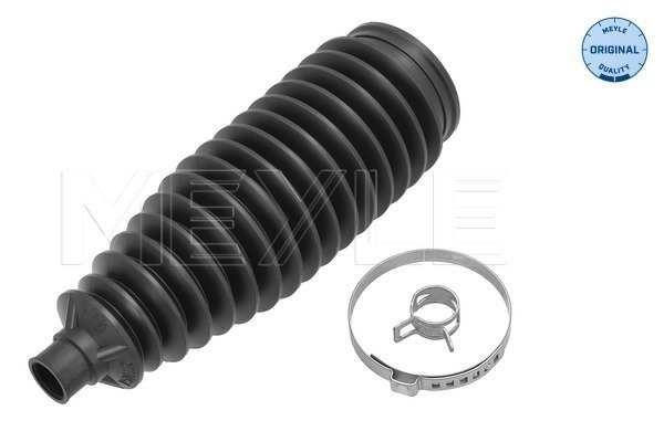 MEYLE Steering boot 11301374 Fitting Position: Front Axle Right, Front Axle Left, Height [mm]: 188, Inner Diameter 1 [mm]: 15, Inner Diameter 2 [mm]: 49, Material: EPDM (ethylene propylene diene Monomer (M-class) rubber), replacement in pairs recommended: , Required quantity: 2