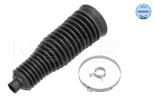 MEYLE Steering boot 11301038 Fitting Position: Front Axle Right, Front Axle Left, Height [mm]: 203, Inner Diameter 1 [mm]: 16, Inner Diameter 2 [mm]: 61, replacement in pairs recommended: , Required quantity: 2