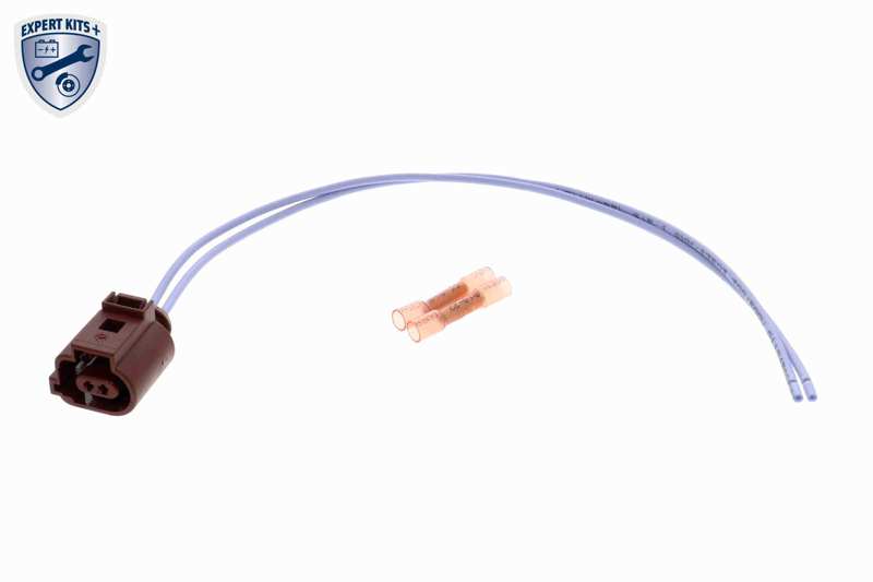VEMO Kabelbaum Reparatursatz 11307568 Kabellänge [mm]: 315, Montageart: Steckanschluss, Ergänzungsartikel/Ergänzende Info: mit Schrumpfverbinder, Ergänzungsartikel/Ergänzende Info 2: mit Stecker, Anzahl der Leitungen: 2, Anzahl der Steckkontakte (Eingang) [-polig]: 2, Kabelquerschnitt [mm2]: 1 1.