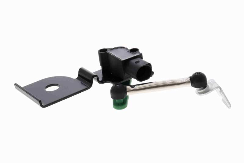 VEMO Sensor für Leuchtweitenregulierung 11307165 Einbauposition: Vorderachse, Ergänzungsartikel/Ergänzende Info: mit Halter, Anzahl der Steckkontakte: 4, Ergänzungsartikel/Ergänzende Info 2: mit Koppelstange, Steckergehäuseform: D-Form 1.