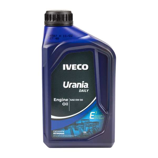 PETRONAS Motor oil 123504 5W-30 Daily, 1L (synthetic), manufacturer approval: Iveco 18-1811 Classe S1 N ° I220.D03
Cannot be taken back for quality assurance reasons! 1.