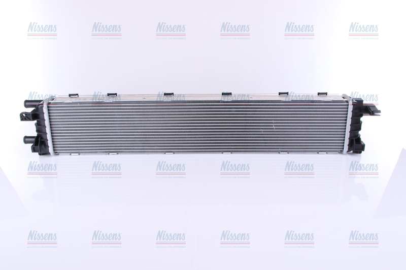 NISSENS Radiator 10657203 Supplementary water cooler for intercooler
Cooling fins material: Aluminium, Core Depth [mm]: 52, Core Length [mm]: 720, Core Width [mm]: 134, Inlet O [mm]: 20, Outlet O [mm]: 20, Radiator type: Brazed cooling fins, Supplementary Article/Info 2: without cap, without expansion tank, Supplementary Article/Supplementary Info: with gaskets/seals, Water Tank Material (radiator): Plastic 1.