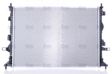 NISSENS Radiator 11243487 Cooling fins material: Aluminium, Core Depth [mm]: 16, Core Length [mm]: 720, Core Width [mm]: 628, Inlet O [mm]: 20, Outlet O [mm]: 20, Radiator type: Brazed cooling fins, Supplementary Article/Info 2: without cap, without expansion tank, Supplementary Article/Supplementary Info: with gaskets/seals, Water Tank Material (radiator): Plastic 3.