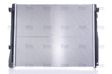 NISSENS Radiator 11243501 Cooling fins material: Aluminium, Core Depth [mm]: 22, Core Length [mm]: 615, Core Width [mm]: 501, Inlet O [mm]: 38,5, Outlet O [mm]: 38,5, Radiator type: Brazed cooling fins, Supplementary Article/Info 2: without cap, without expansion tank, Supplementary Article/Supplementary Info: with gaskets/seals, Water Tank Material (radiator): Plastic 3.