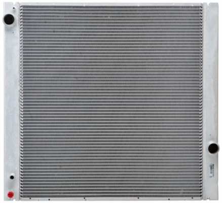 BEHR HELLA SERVICE Radiator 11311613 Radiator type: Brazed cooling fins, Core Length [mm]: 608, Core Width [mm]: 628, Core Depth [mm]: 40, Water Tank Material (radiator): Aluminium, Manufacturer: produced by MAHLE, Vehicle Equipment: for vehicles with/without air conditioning, Transmission Type: Automatic Transmission, Manual Transmission 1.
