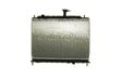 BEHR HELLA SERVICE Radiator 11312045 Radiator type: Brazed cooling fins, Core Length [mm]: 558, Core Width [mm]: 385, Core Depth [mm]: 26, Water Tank Material (radiator): Plastic, Vehicle Equipment: for vehicles with/without air conditioning, Transmission Type: Manual Transmission 1.