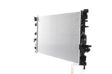 BEHR HELLA SERVICE Radiator 11312228 Radiator type: Brazed cooling fins, Core Length [mm]: 670, Core Width [mm]: 446, Core Depth [mm]: 26, Water Tank Material (radiator): Plastic 1.