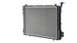 BEHR HELLA SERVICE Radiator 11311306 Radiator type: Brazed cooling fins, Core Length [mm]: 740, Core Width [mm]: 455, Core Depth [mm]: 38, Water Tank Material (radiator): Plastic, Thickness [mm]: 2, Supplementary Article/Supplementary Info: with holder, with accessories, Supplementary Article/Info 2: with seal ring 3.