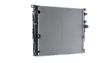 BEHR HELLA SERVICE Radiator 11312545 Radiator type: Brazed cooling fins, Core Length [mm]: 628, Core Width [mm]: 530, Core Depth [mm]: 28, Water Tank Material (radiator): Plastic, Inlet O [mm]: 39, Outlet O [mm]: 39, Cooling fins material: Aluminium, Manufacturer: MAHLE 5.