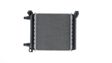 BEHR HELLA SERVICE Radiator 11312555 Radiator type: Brazed cooling fins, Core Length [mm]: 195, Core Width [mm]: 205, Core Depth [mm]: 28, Water Tank Material (radiator): Plastic, Inlet O [mm]: 16, Outlet O [mm]: 16, Cooling fins material: Aluminium, Manufacturer: MAHLE 3.