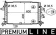 BEHR HELLA SERVICE Radiator 11312242 Radiator type: Brazed cooling fins, Core Length [mm]: 600, Core Width [mm]: 400, Core Depth [mm]: 28, Water Tank Material (radiator): Plastic, Manufacturer: produced by MAHLE, Transmission Type: Automatic Transmission 1.
