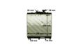BEHR HELLA SERVICE Radiator 11312041 Radiator type: Brazed cooling fins, Core Length [mm]: 410, Core Width [mm]: 375, Core Depth [mm]: 15, Water Tank Material (radiator): Plastic, Transmission Type: Manual Transmission 8.