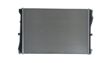 BEHR HELLA SERVICE Radiator 11312377 Radiator type: Brazed cooling fins, Core Length [mm]: 640, Core Width [mm]: 446, Core Depth [mm]: 16, Water Tank Material (radiator): Plastic, Inlet O [mm]: 38, Outlet O [mm]: 38, Cooling fins material: Aluminium, Manufacturer: produced by MAHLE 1.