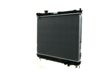 BEHR HELLA SERVICE Radiator 11312065 Radiator type: Brazed cooling fins, Core Length [mm]: 690, Core Width [mm]: 450, Core Depth [mm]: 26, Water Tank Material (radiator): Plastic, Transmission Type: Manual Transmission 6.