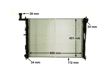 BEHR HELLA SERVICE Radiator 11312091 Radiator type: Brazed cooling fins, Core Length [mm]: 600, Core Width [mm]: 457, Core Depth [mm]: 14, Water Tank Material (radiator): Plastic 6.