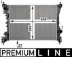 BEHR HELLA SERVICE Radiator 11312316 Radiator type: Mechanically jointed cooling fins, Core Length [mm]: 540, Core Width [mm]: 392, Core Depth [mm]: 18, Diameter 1 [mm]: 36, Diameter 2 [mm]: 36, Vehicle Equipment: for vehicles with/without air conditioning 5.