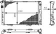 BEHR HELLA SERVICE Radiator 11311385 Radiator type: Brazed cooling fins, Heating/Cooling: for vehicles with combined radiator/ oil cooler, Core Length [mm]: 612, Core Width [mm]: 488, Core Depth [mm]: 42, Water Tank Material (radiator): Plastic, Manufacturer: produced by MAHLE, Vehicle Equipment: for vehicles with air conditioning, Transmission Type: Automatic Transmission, Manual Transmission 2.