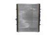BEHR HELLA SERVICE Radiator 11311673 Radiator type: Mechanically jointed cooling fins, Core Length [mm]: 563, Core Width [mm]: 379, Core Depth [mm]: 27, Supplementary Article/Supplementary Info: with accessories, Supplementary Article/Info 2: with bracket, with screw, Vehicle Equipment: for vehicles with/without air conditioning, Transmission Type: Manual Transmission 2.