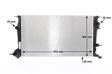 BEHR HELLA SERVICE Radiator 11311279 Radiator type: Brazed cooling fins, Core Length [mm]: 652, Core Width [mm]: 388, Core Depth [mm]: 26, Water Tank Material (radiator): Plastic 9.
