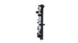 BEHR HELLA SERVICE Radiator 11312377 Radiator type: Brazed cooling fins, Core Length [mm]: 640, Core Width [mm]: 446, Core Depth [mm]: 16, Water Tank Material (radiator): Plastic, Inlet O [mm]: 38, Outlet O [mm]: 38, Cooling fins material: Aluminium, Manufacturer: produced by MAHLE 8.