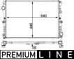 BEHR HELLA SERVICE Radiator 11312377 Radiator type: Brazed cooling fins, Core Length [mm]: 640, Core Width [mm]: 446, Core Depth [mm]: 16, Water Tank Material (radiator): Plastic, Inlet O [mm]: 38, Outlet O [mm]: 38, Cooling fins material: Aluminium, Manufacturer: produced by MAHLE 7.