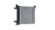 BEHR HELLA SERVICE Radiator 11312555 Radiator type: Brazed cooling fins, Core Length [mm]: 195, Core Width [mm]: 205, Core Depth [mm]: 28, Water Tank Material (radiator): Plastic, Inlet O [mm]: 16, Outlet O [mm]: 16, Cooling fins material: Aluminium, Manufacturer: MAHLE 6.