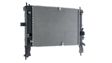 BEHR HELLA SERVICE Radiator 11312525 Radiator type: Brazed cooling fins, Core Length [mm]: 600, Core Width [mm]: 371, Core Depth [mm]: 28, Water Tank Material (radiator): Plastic, Inlet O [mm]: 34, Outlet O [mm]: 45, Cooling fins material: Aluminium, Manufacturer: produced by MAHLE 8.