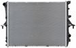 BEHR HELLA SERVICE Radiator 11311654 Radiator type: Brazed cooling fins, Core Length [mm]: 710, Core Width [mm]: 551, Core Depth [mm]: 40, Water Tank Material (radiator): Plastic, Additionally required articles (article numbers): 7L6 121 099, N 906 867 01, Manufacturer: produced by MAHLE, Vehicle Equipment: for vehicles with/without air conditioning, Transmission Type: Automatic Transmission, Manual Transmission 6.