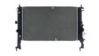 BEHR HELLA SERVICE Radiator 11312525 Radiator type: Brazed cooling fins, Core Length [mm]: 600, Core Width [mm]: 371, Core Depth [mm]: 28, Water Tank Material (radiator): Plastic, Inlet O [mm]: 34, Outlet O [mm]: 45, Cooling fins material: Aluminium, Manufacturer: produced by MAHLE 9.