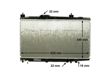 BEHR HELLA SERVICE Radiator 11312355 Radiator type: Brazed cooling fins, Core Length [mm]: 641, Core Width [mm]: 349, Core Depth [mm]: 18, Diameter 1 [mm]: 31, Diameter 2 [mm]: 8, Diameter 3 [mm]: 31 7.