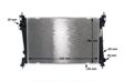 BEHR HELLA SERVICE Radiator 11312318 Radiator type: Brazed cooling fins, Core Length [mm]: 620, Core Width [mm]: 398, Core Depth [mm]: 26 11.